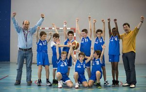 Victoire des benjamins2 -  52 à 12 contre plaisir