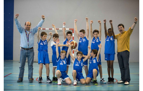 Victoire des benjamins2 -  52 à 12 contre plaisir