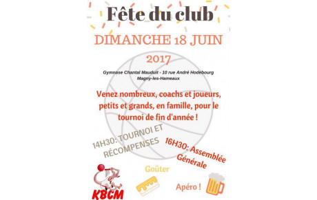 Fête du KBCM 2017